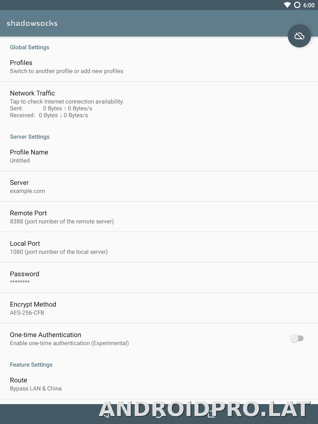 Shadowsocks скриншот 5